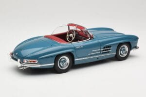Mercedes 300 SL W198 Roadster Μπλε Minichamps 1:18 180039035 Μέταλλο - εικόνα 3 από 8
