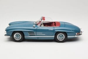 Mercedes 300 SL W198 Roadster Μπλε Minichamps 1:18 180039035 Μέταλλο - εικόνα 4 από 8