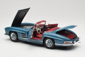Mercedes 300 SL W198 Roadster Μπλε Minichamps 1:18 180039035 Μέταλλο - εικόνα 5 από 8
