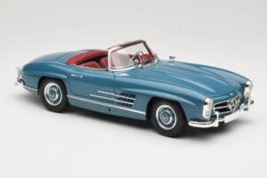 Mercedes 300 SL W198 Roadster Μπλε Minichamps 1:18 180039035 Μέταλλο - εικόνα 6 από 8