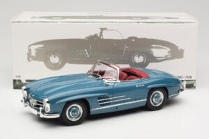 Mercedes 300 SL W198 Roadster Μπλε Minichamps 1:18 180039035 Μέταλλο - εικόνα 8 από 8