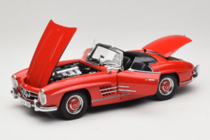 Mercedes 300 SL Roadster Κόκκινο Minichamps 1:18 180039031 Μέταλλο - εικόνα 2 από 8