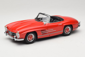 Mercedes 300 SL Roadster Κόκκινο Minichamps 1:18 180039031 Μέταλλο