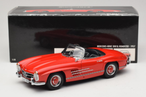 Mercedes 300 SL Roadster Κόκκινο Minichamps 1:18 180039031 Μέταλλο - εικόνα 8 από 8