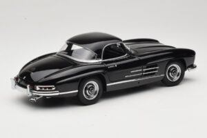 Mercedes 300 SL W198 Roadster With Hardtop Μαύρο Minichamps 1:18 180039040 Μέταλλο - εικόνα 3 από 8