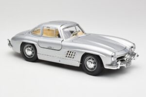 Mercedes 300 SL Ασημί Bburago 1:18 3013 Μέταλλο - εικόνα 6 από 8