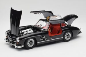 Mercedes 300 SL W198 Μαύρο Minichamps 1:18 180039004 Μέταλλο - εικόνα 2 από 8