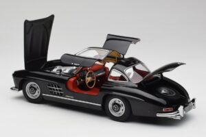 Mercedes 300 SL W198 Μαύρο Minichamps 1:18 180039004 Μέταλλο - εικόνα 5 από 8