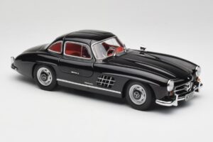 Mercedes 300 SL W198 Μαύρο Minichamps 1:18 180039004 Μέταλλο - εικόνα 6 από 8