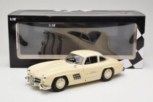 Mercedes 300 SL W198 Κρεμ Minichamps 1:18 110037212 Μέταλλο - εικόνα 8 από 8