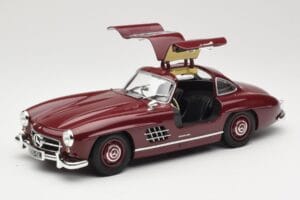 Mercedes 300 SL W198 Gullwing Σκούρο Κόκκινο Minichamps 1:18 110037218 Μέταλλο - εικόνα 2 από 8