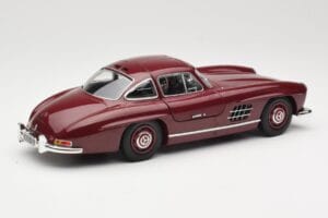 Mercedes 300 SL W198 Gullwing Σκούρο Κόκκινο Minichamps 1:18 110037218 Μέταλλο - εικόνα 3 από 8