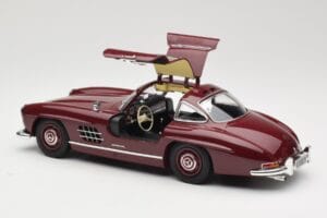 Mercedes 300 SL W198 Gullwing Σκούρο Κόκκινο Minichamps 1:18 110037218 Μέταλλο - εικόνα 5 από 8
