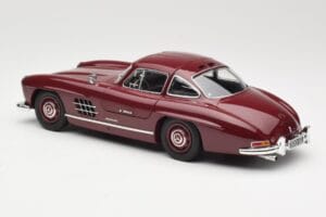 Mercedes 300 SL W198 Gullwing Σκούρο Κόκκινο Minichamps 1:18 110037218 Μέταλλο - εικόνα 7 από 8