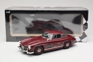 Mercedes 300 SL W198 Gullwing Σκούρο Κόκκινο Minichamps 1:18 110037218 Μέταλλο - εικόνα 8 από 8