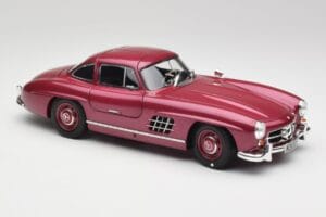 Mercedes 300 SL W198 Κόκκινο Φωτιάς Minichamps 1:18 180039008 Μέταλλο - εικόνα 6 από 8
