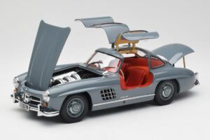 Mercedes 300 SL W198 Graphite Γκρι Minichamps 1:18 180039005 Μέταλλο - εικόνα 2 από 8