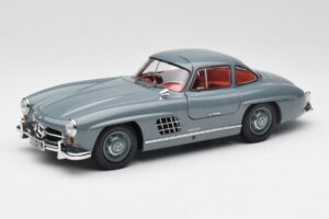 Mercedes 300 SL W198 Graphite Γκρι Minichamps 1:18 180039005 Μέταλλο
