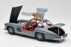 Mercedes 300 SL W198 Graphite Γκρι Minichamps 1:18 180039005 Μέταλλο - εικόνα 5 από 8