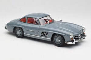 Mercedes 300 SL W198 Graphite Γκρι Minichamps 1:18 180039005 Μέταλλο - εικόνα 6 από 8