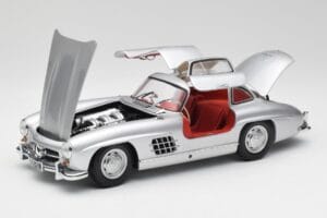 Mercedes 300 SL W198 Gullwing Ασημί Minichamps 1:18 180039000 Μέταλλο - εικόνα 2 από 8