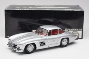 Mercedes 300 SL W198 Gullwing Ασημί Minichamps 1:18 180039000 Μέταλλο - εικόνα 8 από 8