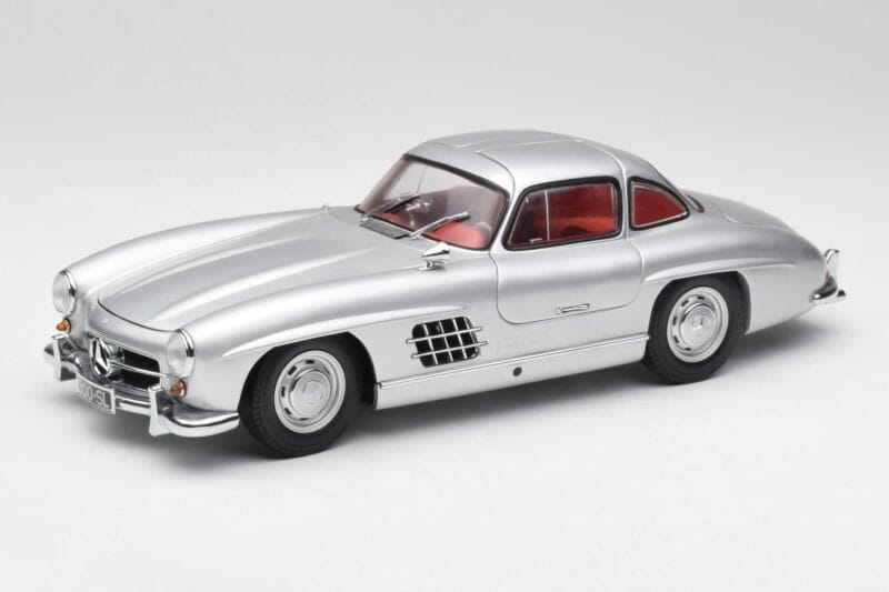 Mercedes 300 SL W198 Gullwing Ασημί Minichamps 1:18 180039000 Μέταλλο