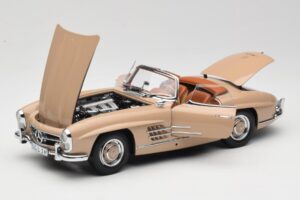 Mercedes 300 SL W198 Roadster Ανοιχτό Καφέ Minichamps 1:18 180039032 Μέταλλο - εικόνα 2 από 8