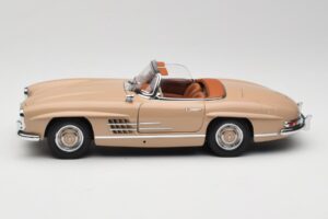 Mercedes 300 SL W198 Roadster Ανοιχτό Καφέ Minichamps 1:18 180039032 Μέταλλο - εικόνα 4 από 8