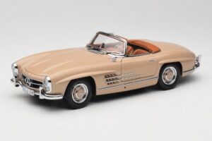 Mercedes 300 SL W198 Roadster Ανοιχτό Καφέ Minichamps 1:18 180039032 Μέταλλο
