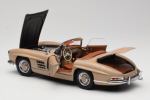 Mercedes 300 SL W198 Roadster Ανοιχτό Καφέ Minichamps 1:18 180039032 Μέταλλο - εικόνα 5 από 8