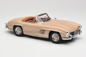 Mercedes 300 SL W198 Roadster Ανοιχτό Καφέ Minichamps 1:18 180039032 Μέταλλο - εικόνα 6 από 8