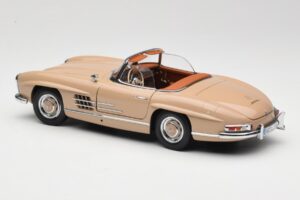 Mercedes 300 SL W198 Roadster Ανοιχτό Καφέ Minichamps 1:18 180039032 Μέταλλο - εικόνα 7 από 8