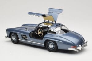 Mercedes 300 SL W198 Gullwing Light Blue Metallic Minichamps 1:18 110037220 Μέταλλο - εικόνα 5 από 8