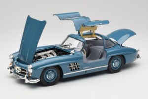 Mercedes 300 SL W198 Ανοιχτό Μπλε Minichamps 1:18 180039007 Μέταλλο - εικόνα 2 από 8