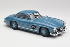 Mercedes 300 SL W198 Ανοιχτό Μπλε Minichamps 1:18 180039007 Μέταλλο - εικόνα 6 από 8