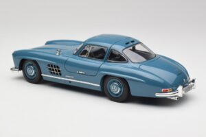Mercedes 300 SL W198 Ανοιχτό Μπλε Minichamps 1:18 180039007 Μέταλλο - εικόνα 7 από 8