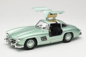 Mercedes 300 SL W198 Gullwing Light Green Metallic Minichamps 1:18 110037221 Μέταλλο - εικόνα 2 από 8