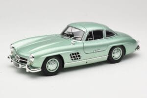 Mercedes 300 SL W198 Gullwing Light Green Metallic Minichamps 1:18 110037221 Μέταλλο