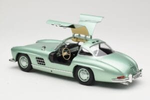 Mercedes 300 SL W198 Gullwing Light Green Metallic Minichamps 1:18 110037221 Μέταλλο - εικόνα 5 από 8