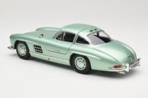 Mercedes 300 SL W198 Gullwing Light Green Metallic Minichamps 1:18 110037221 Μέταλλο - εικόνα 7 από 8