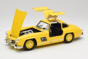 Mercedes 300 SL W198 Ανοιχτό Κίτρινο Minichamps 1:18 180039009 Μέταλλο - εικόνα 2 από 8