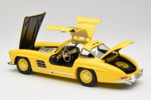 Mercedes 300 SL W198 Ανοιχτό Κίτρινο Minichamps 1:18 180039009 Μέταλλο - εικόνα 5 από 8