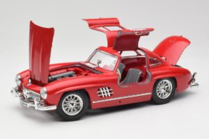 Mercedes 300 SL W198 Red Metallic Bburago 1:18 3013-M1 Μέταλλο - εικόνα 2 από 8