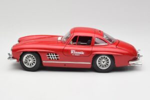 Mercedes 300 SL W198 Red Metallic Bburago 1:18 3013-M1 Μέταλλο - εικόνα 4 από 8