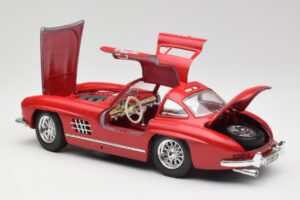 Mercedes 300 SL W198 Red Metallic Bburago 1:18 3013-M1 Μέταλλο - εικόνα 5 από 8