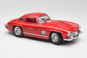 Mercedes 300 SL W198 Red Metallic Bburago 1:18 3013-M1 Μέταλλο - εικόνα 6 από 8