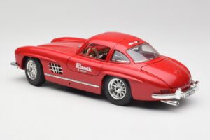 Mercedes 300 SL W198 Red Metallic Bburago 1:18 3013-M1 Μέταλλο - εικόνα 7 από 8