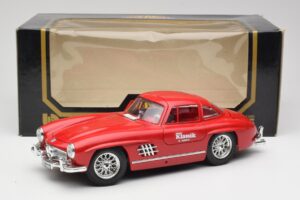 Mercedes 300 SL W198 Red Metallic Bburago 1:18 3013-M1 Μέταλλο - εικόνα 8 από 8
