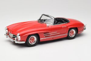 Mercedes 300 SL W198 Roadster Κόκκινο Με Σκληρή Οροφή Minichamps 1:18 180039041 Μέταλλο
